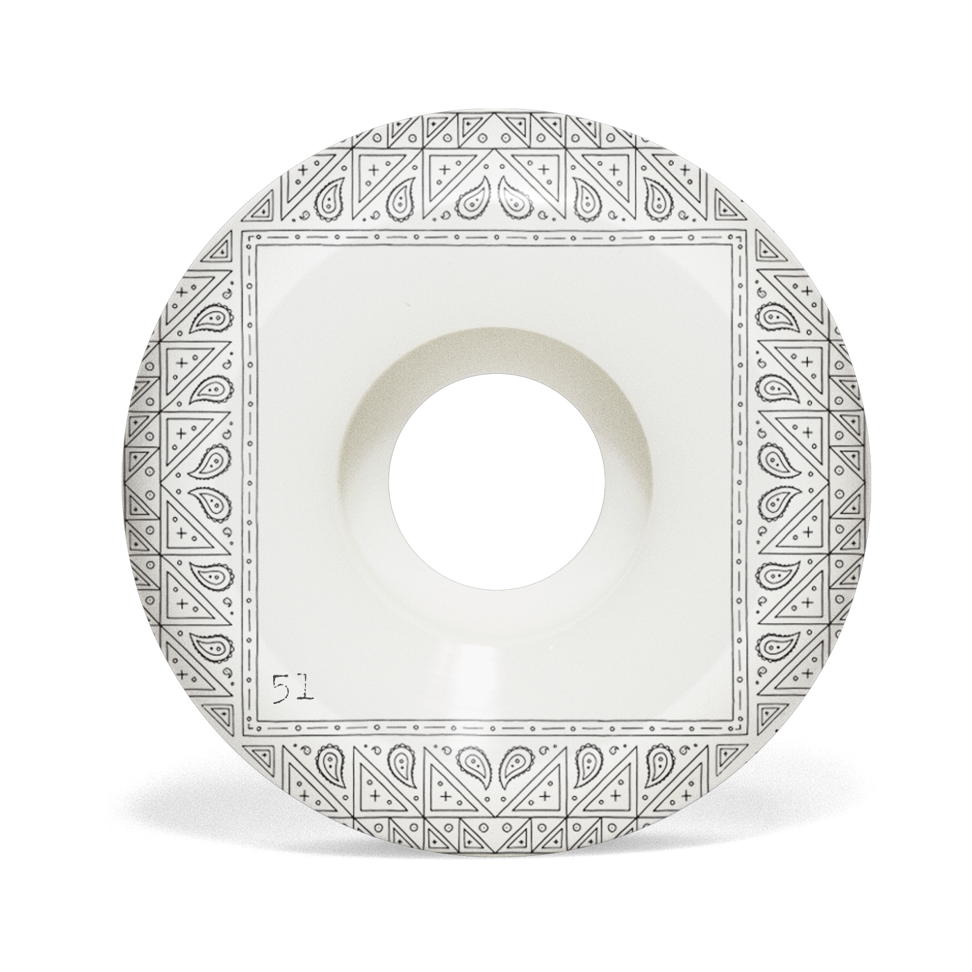 Chocolate Bandana Conical Skateboard Wheels 51mm 99D