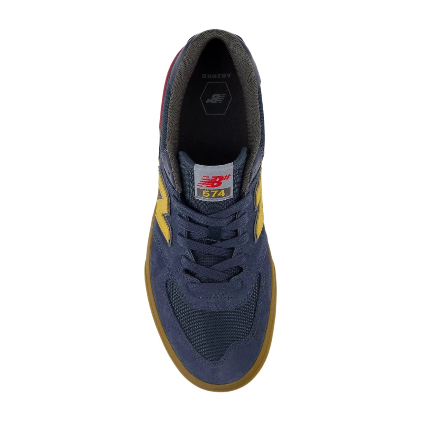 Numeric 574 Vulc Shoes - Petrol With Gum top