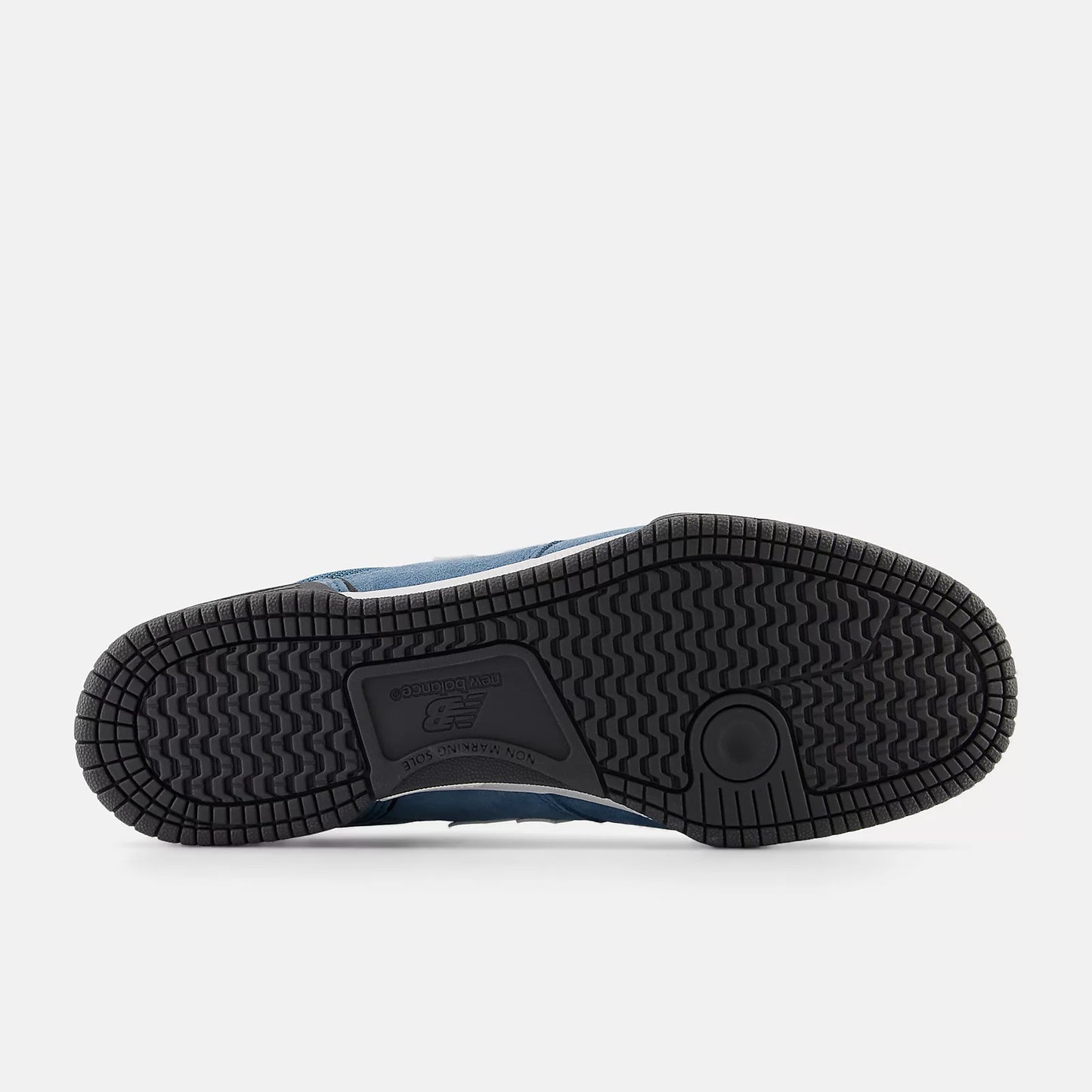 Bottom New Balance Numeric 600 Tom Knox Skate Shoes - Elemental Blue With White