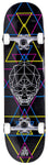 Enuff Skateboards Geo Skull Complete CMYK 8”