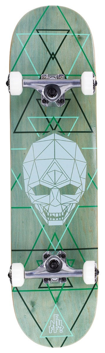 Enuff Skateboards Geo Skull Complete | Green 8”