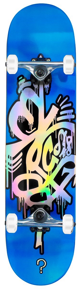 Enuff Hologram Complete Blue 8”