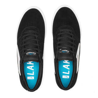 Lakai Manchester Skate Shoes | Black White