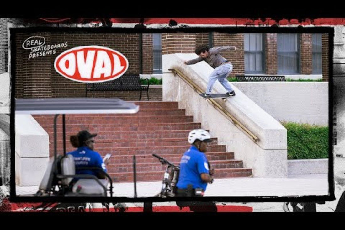 Real Skateboards New Video  OVAL