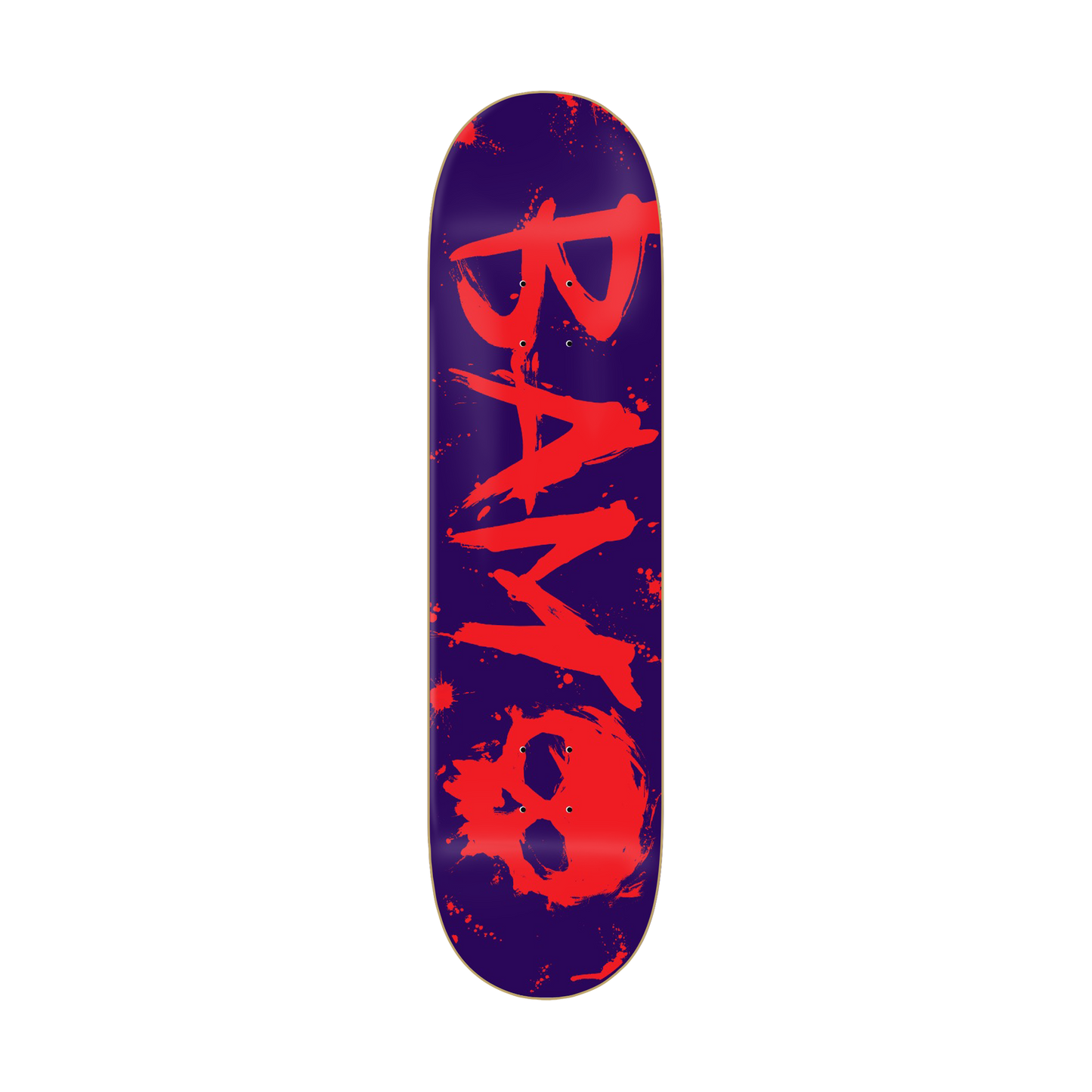 Zero Skateboards Purple Blood Bam Margera 8.25" bottom graphic