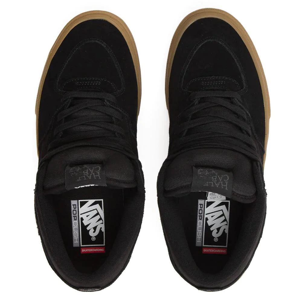 Vans Skate Half Cab Shoes | Black/Gum