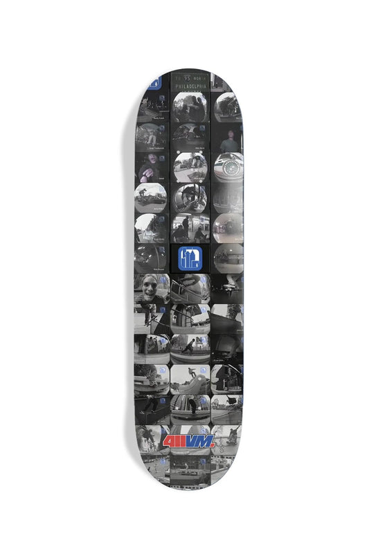 411VM Skateboard Deck Metrospective Frame Grab 8.25" 