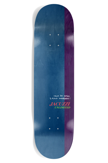 Jacuzzi Skateboards John Dilo Secret Formula Deck 8" 002