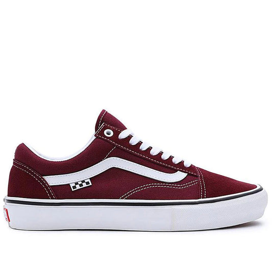 Vans | Skate Old Skool Shoes | Burgundy/White