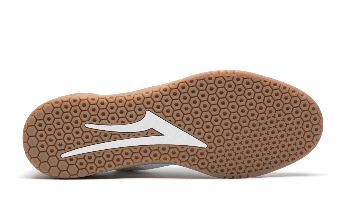 Lakai  Atlantic XLK White Suede Skate Shoes