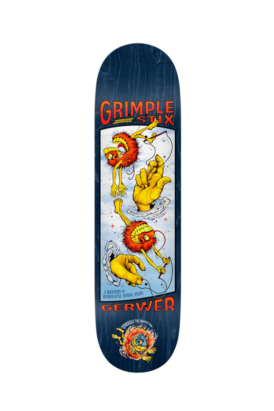 Anti Hero | Gerwer Grimple Obvious Greats Deck | 8.25"