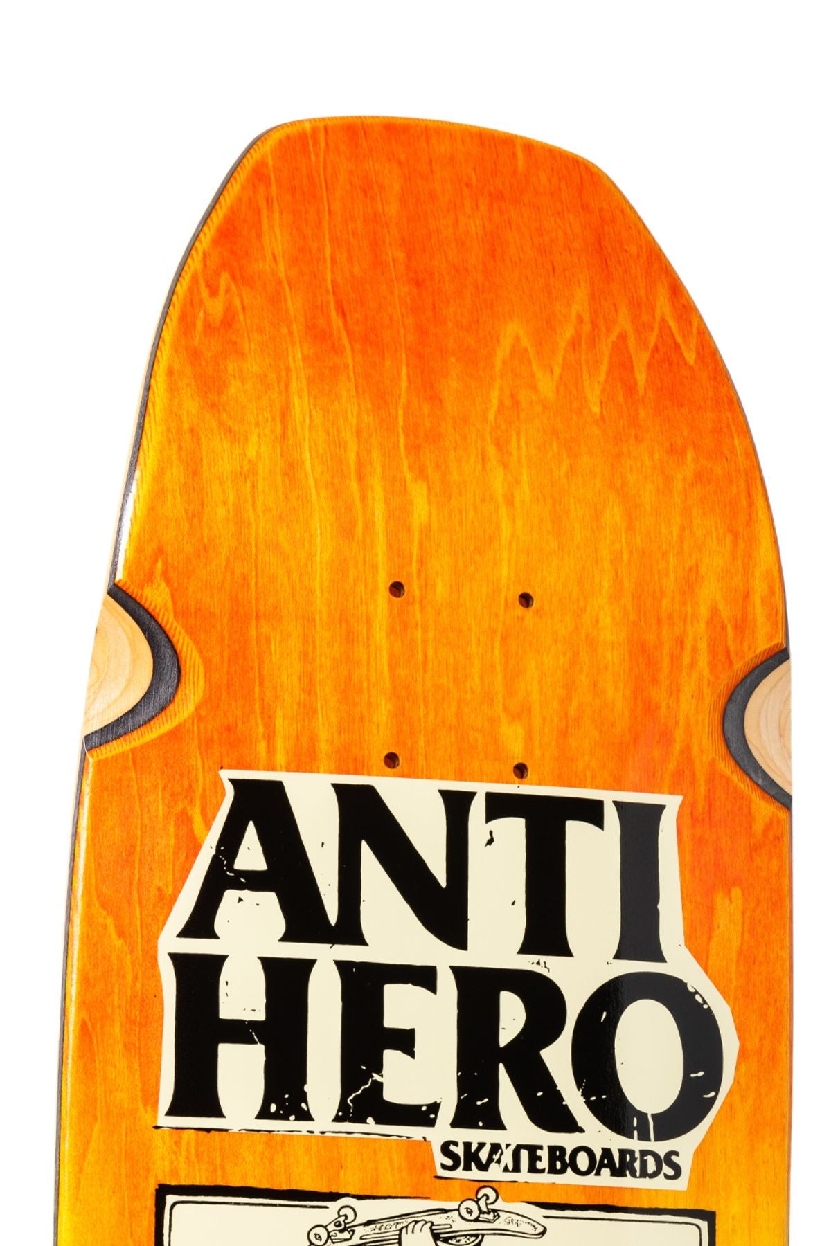 Anti Hero | Grosso Hand Plant Wheels Deck | SSD25 | Orange Fade | 9.25”