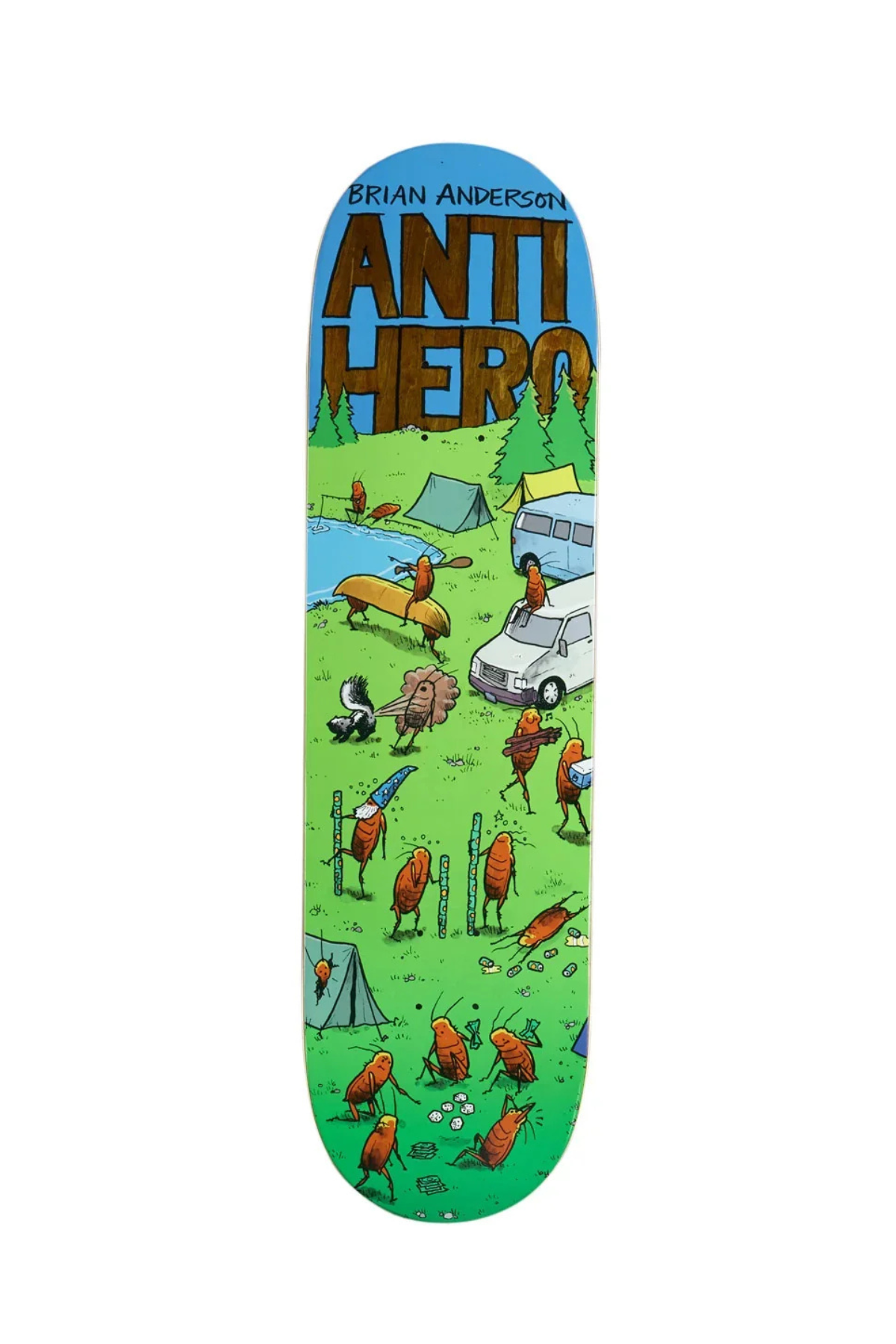 Anti Hero | B.A. Roached Out 2 Deck | 8.5"