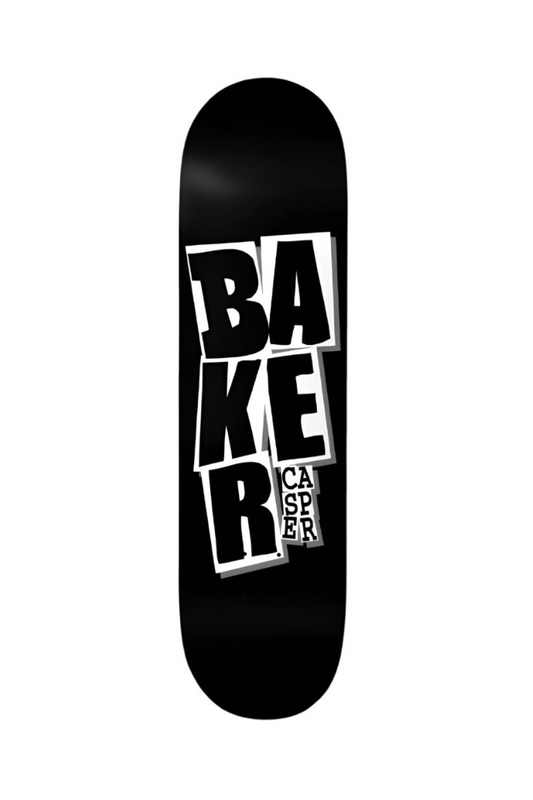 Baker Casper Stacked | Black 8.5''