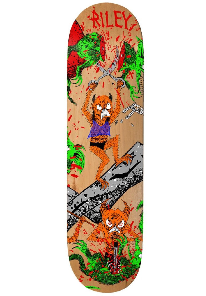 Baker Riley Hawk Toxic Rats Skateboard Deck 8.125 