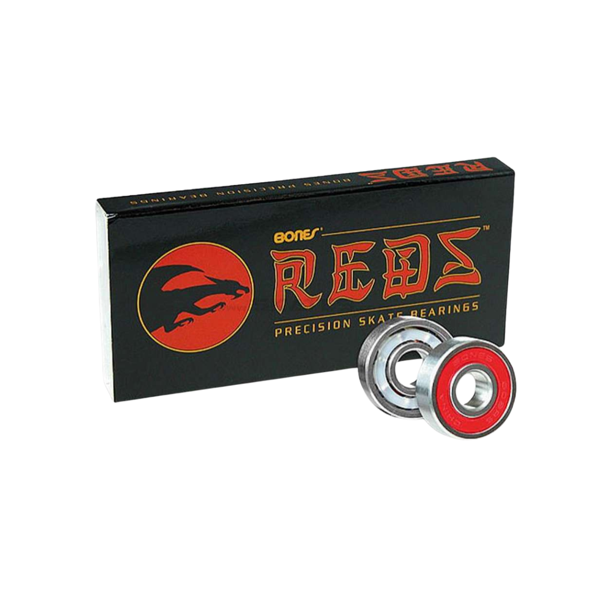 Bones | Reds Skateboard Bearings | 8 Pack