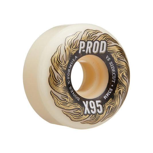 Bones | X-Formula P-Rod Pro Wheels | White | 95A 52mm