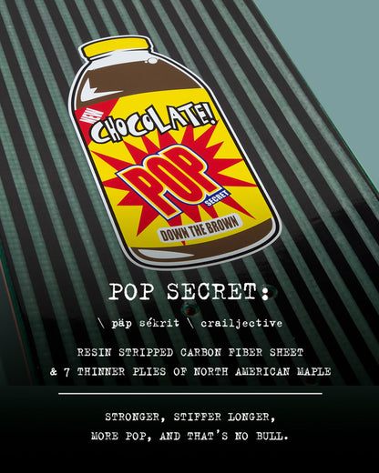 Chocolate Skateboards | OG Chunk | Stevie Perez Pop Secret | 8"