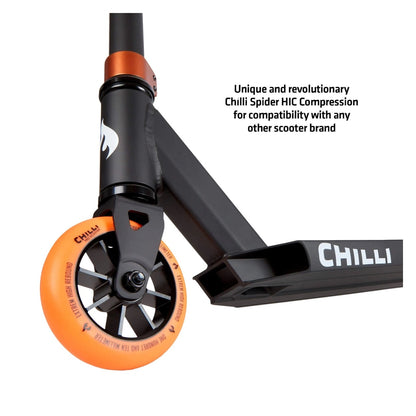 Chilli Pro Scooter Base Stunt Black Orange  Hic