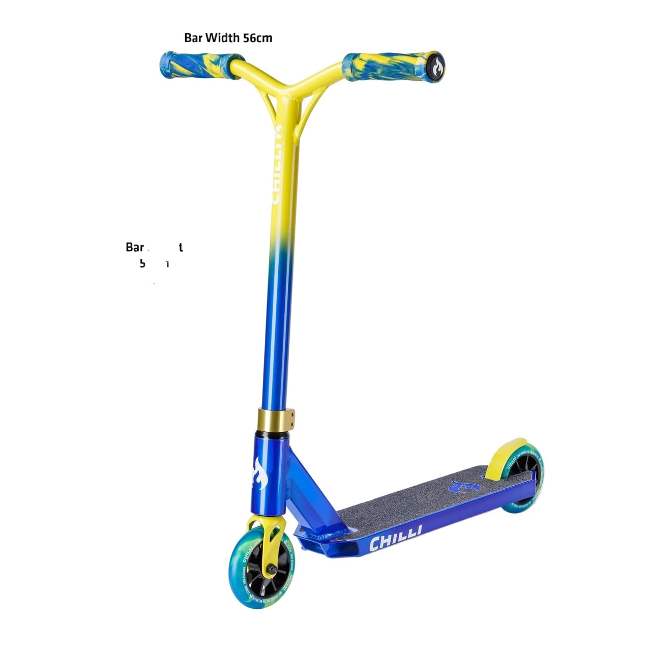 Chilli Pro Base Jumpstart Blue/Yellow Spec List