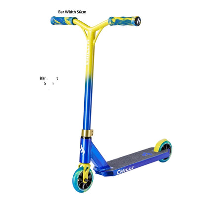 Chilli Pro Base Jumpstart Blue/Yellow Spec List
