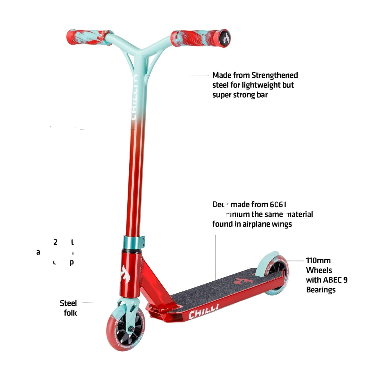 Chilli Pro Base Jumpstart  Red/Teal