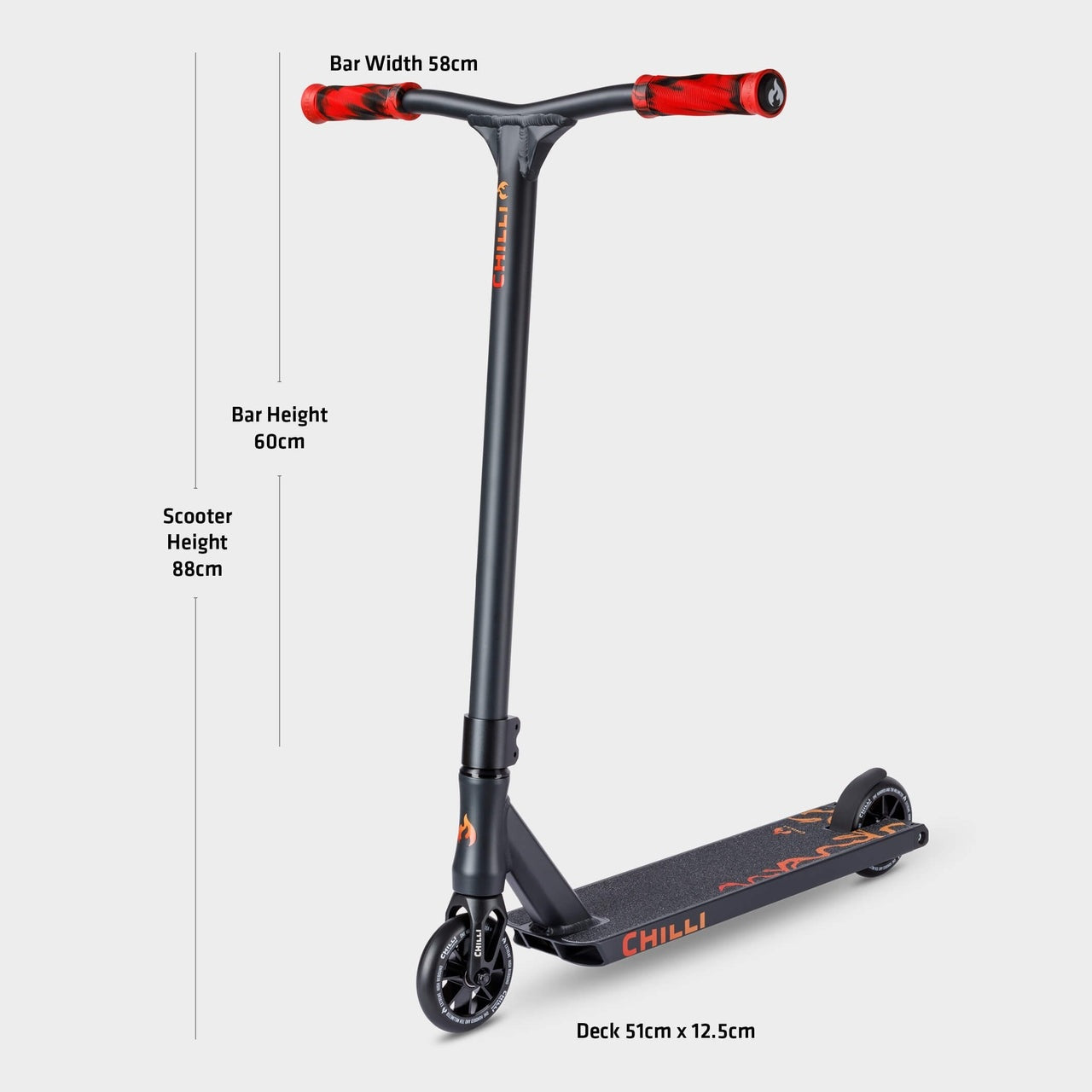 Chilli Pro  Reaper Venom Black/Red Height 