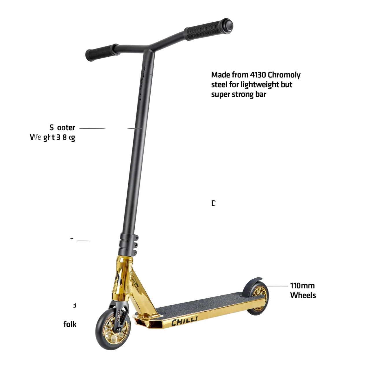 Chilli Pro All Star Reaper  Gold Spec List