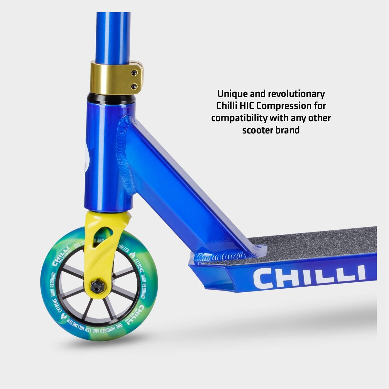 Chilli Pro Base S Jumpstart  Blue/Yellow Forks