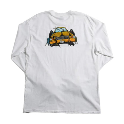 Chocolate Skateboards Fiend Street Long Sleeve Tee White