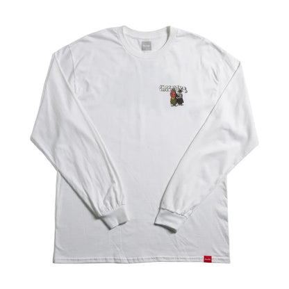 Chocolate Skateboards Fiend Street Long Sleeve Tee White