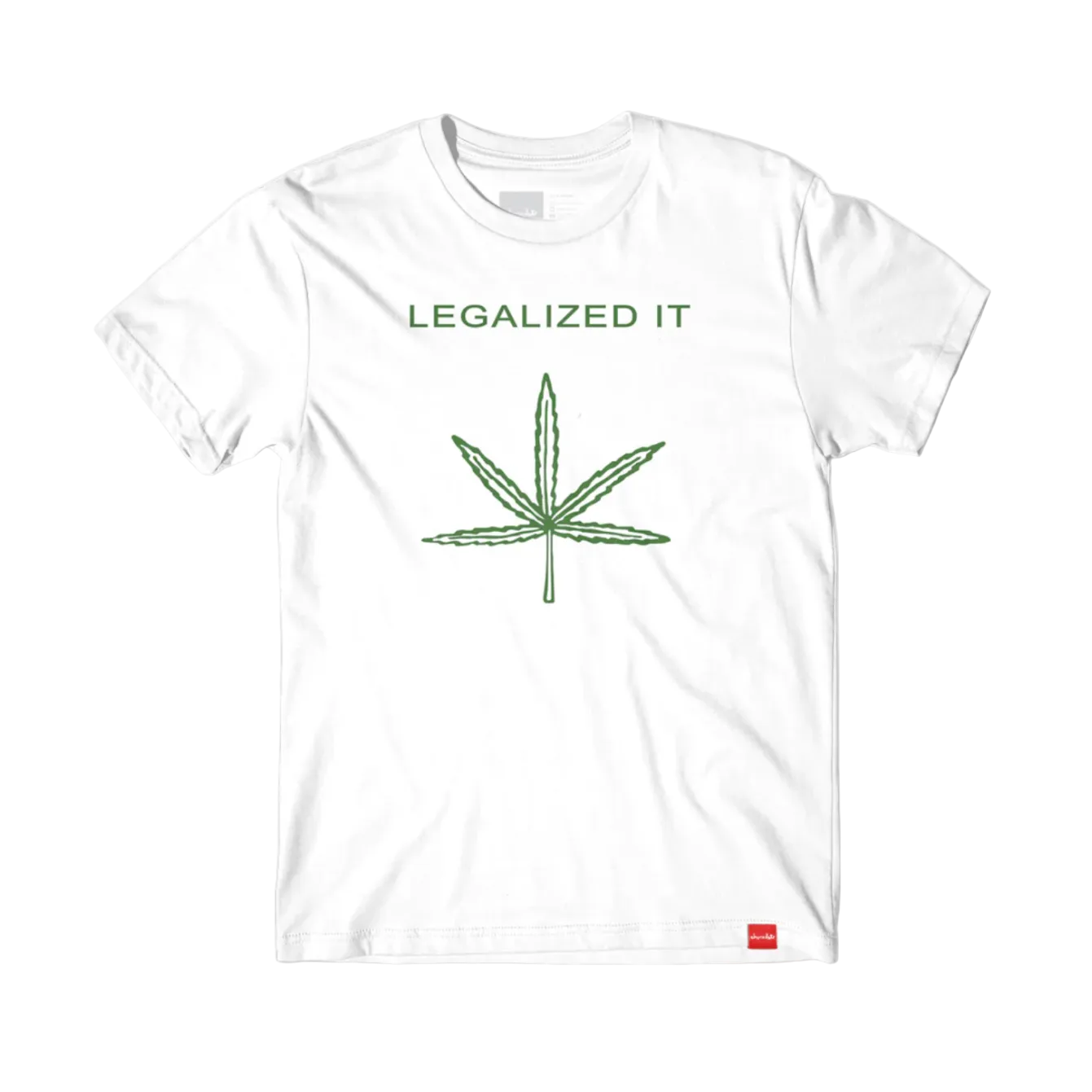 Chocolate Skateboards Legalized It  Tee White