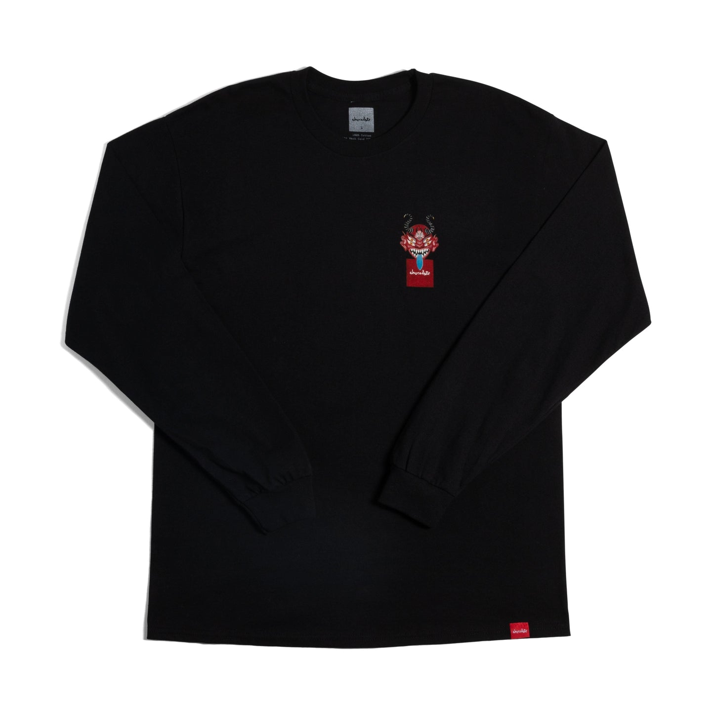 Chocolate Skateboards Mask Long Sleeve Tee Black