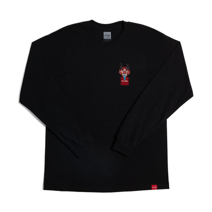 Chocolate Skateboards Mask Long Sleeve Tee Black