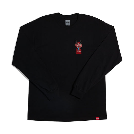 Chocolate Skateboards Mask Long Sleeve Tee Black