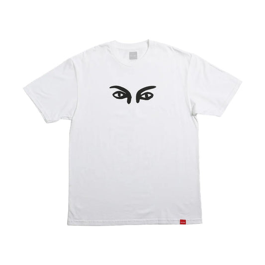 Chocolate Skateboards  McFetridge Drips Eyes Tee White