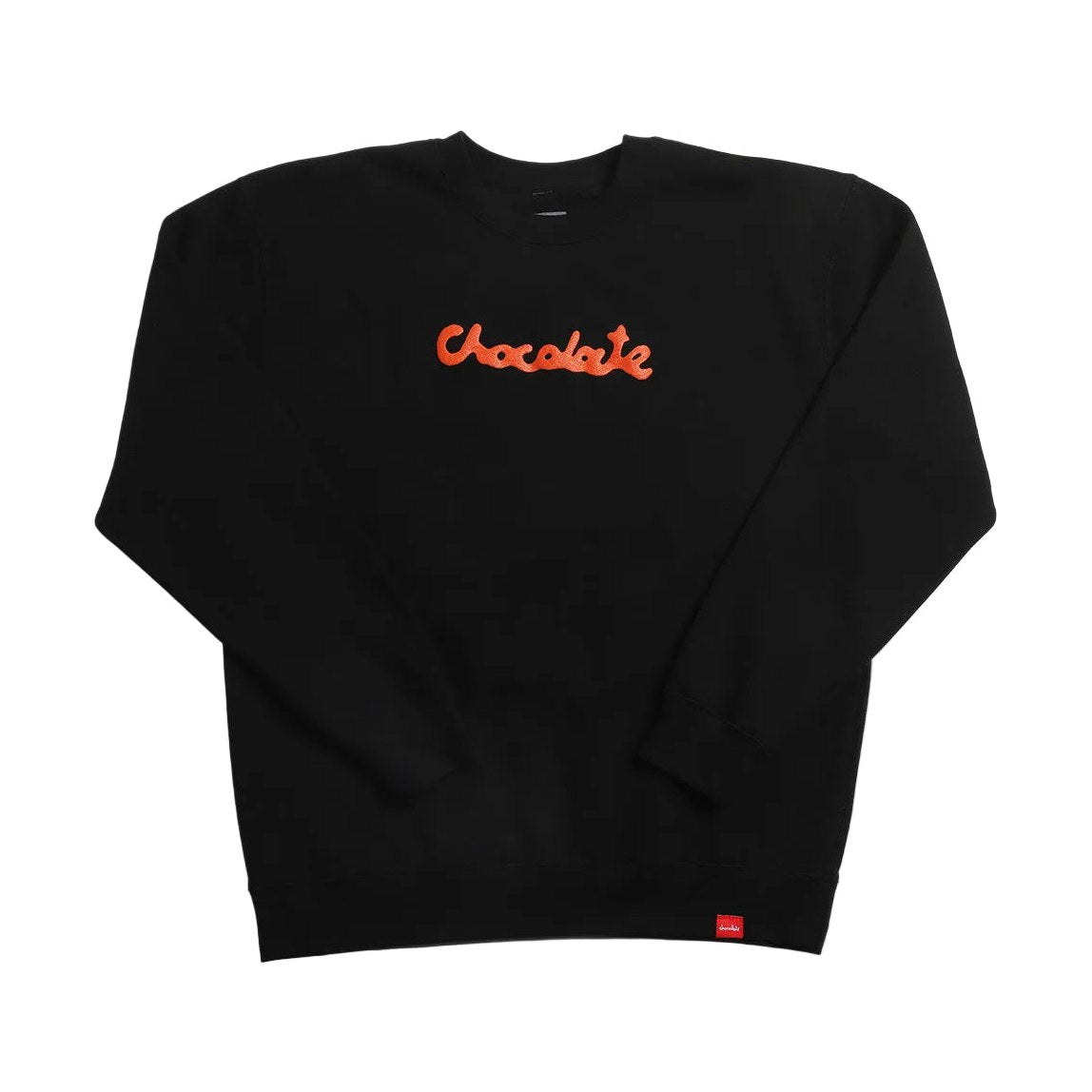Chocolate Skateboards McFetridge Drips Script Crew Black