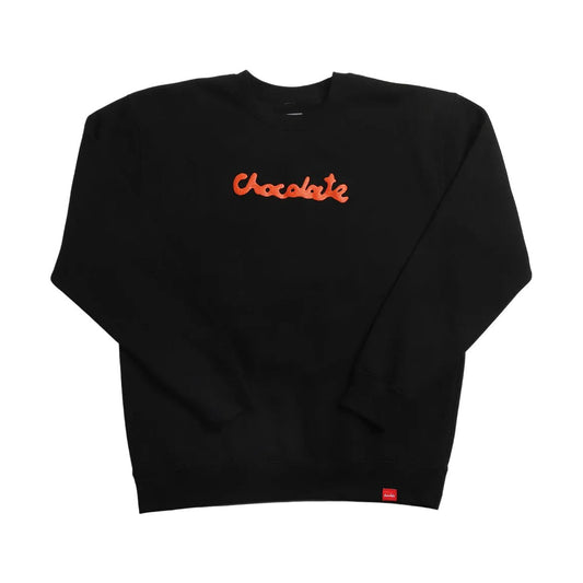 Chocolate Skateboards McFetridge Drips Script Crew Black