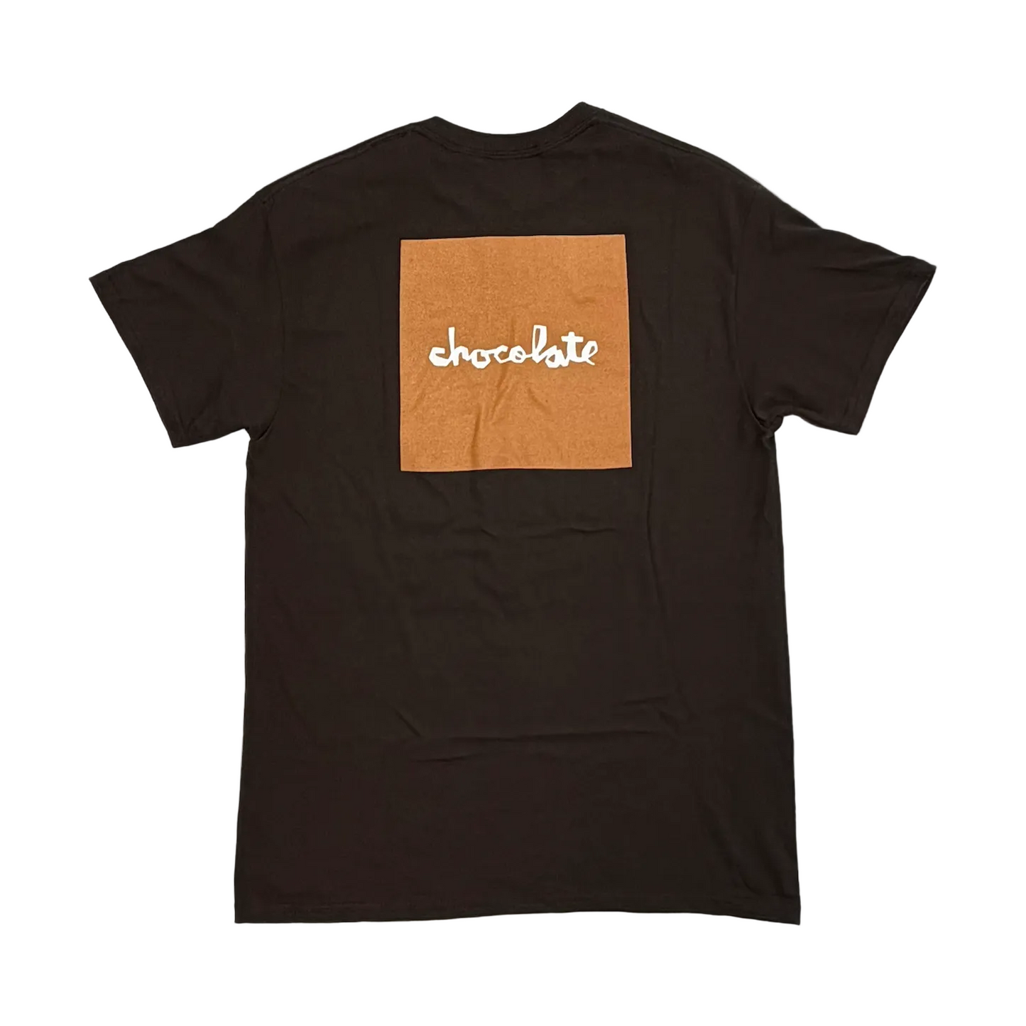 Chocolate Skateboards OG Square T ee Brown Back