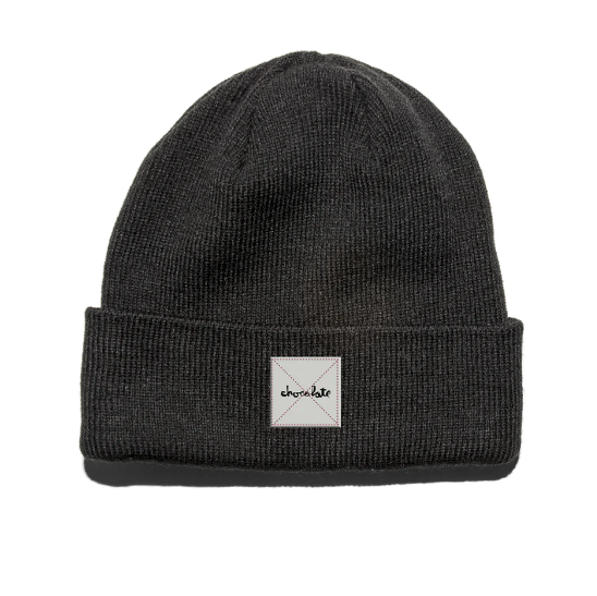 Chocolate Reflective Work Skate Beanie Black