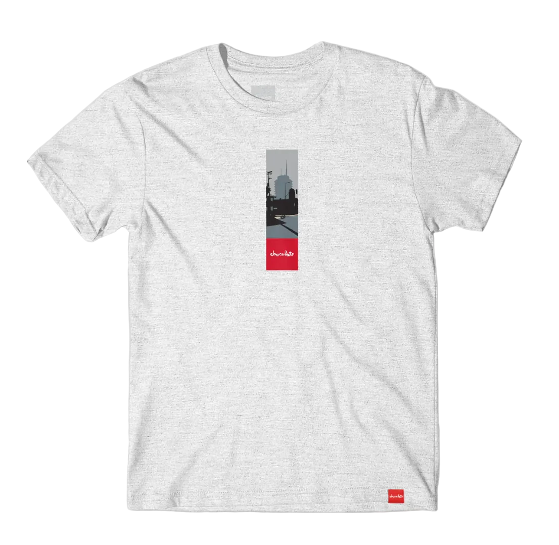 Chocolate Return to Chocolate City Tee Heather Grey