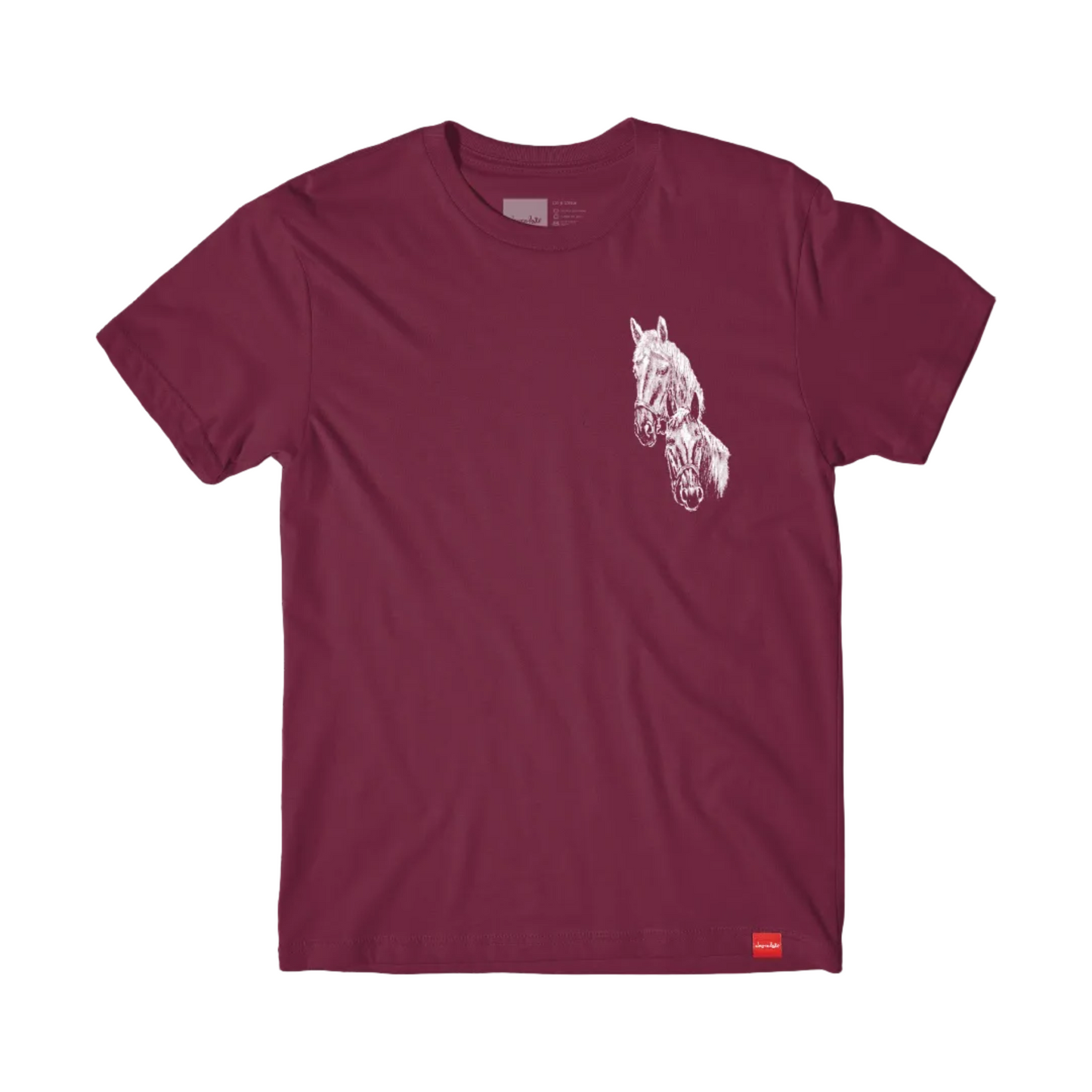 Chocolate Skateboards  San Choco  Tee Burgundy