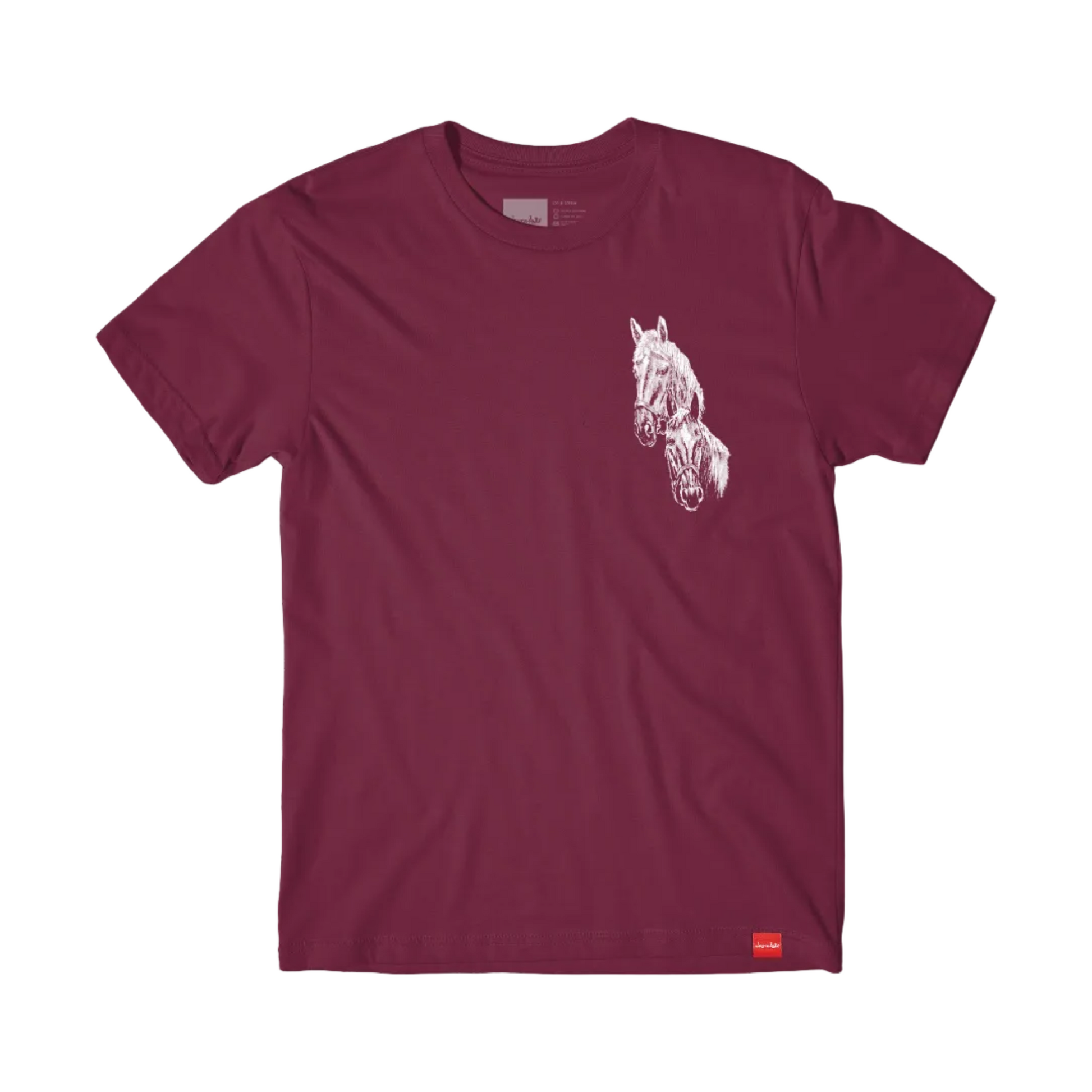 Chocolate Skateboards  San Choco  Tee Burgundy