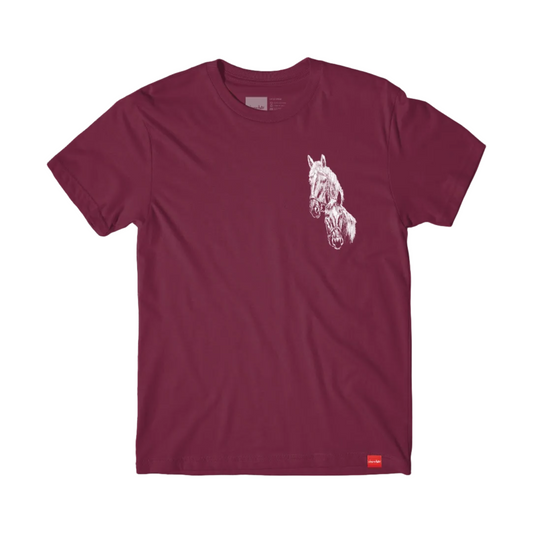 Chocolate Skateboards  San Choco  Tee Burgundy