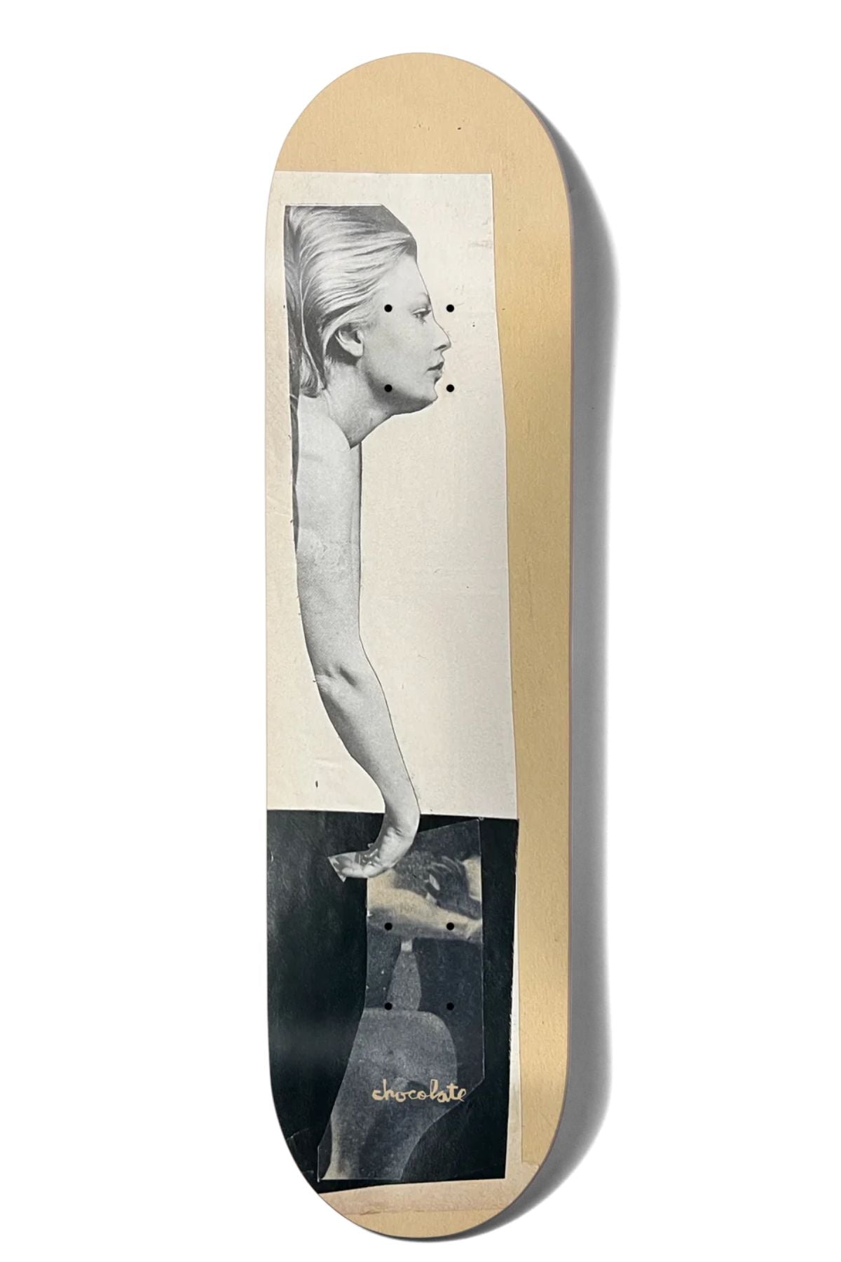Chocolate Skateboard Deck Drucollage Faces Kenny Anderson 8"