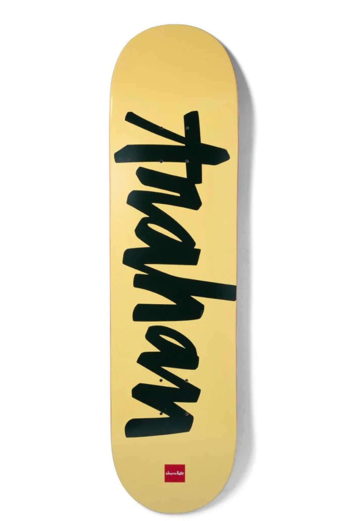 Chocolate Skateboard Deck Name Chunk Jordan Trahan 8.25"