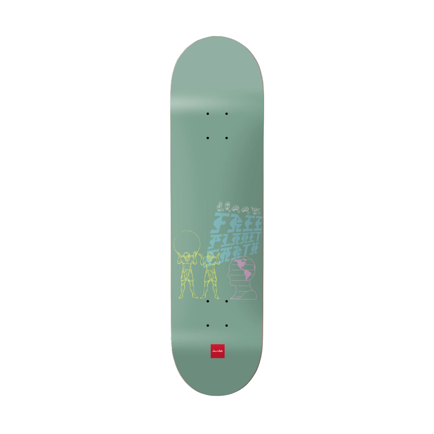 Chocolate Skateboards Free Planet Earth Kenny Anderson  8"
