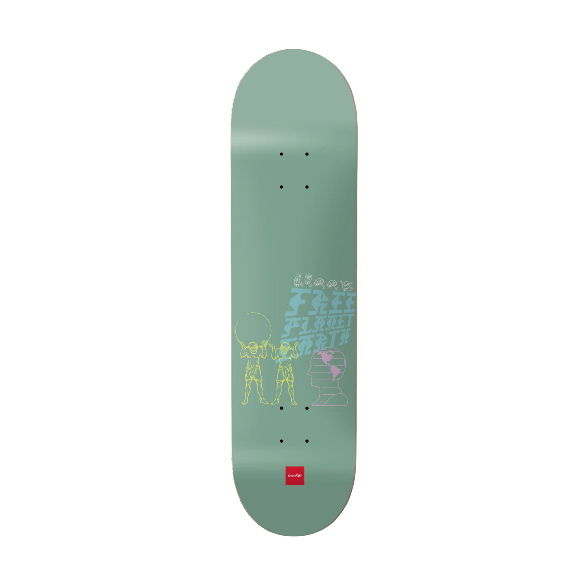Chocolate Skateboards Free Planet Earth Kenny Anderson  8"