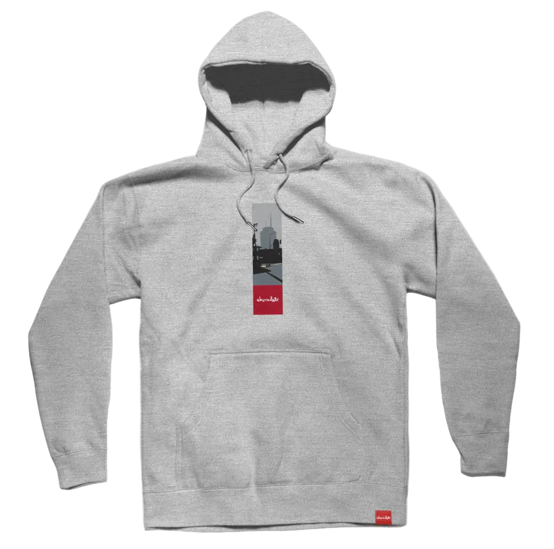 Chocolate Return to Chocolate City Hoodie Heather Grey