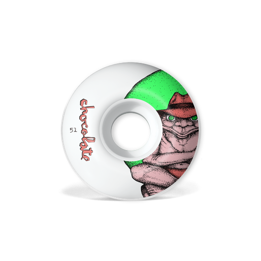 Chocolate Sapo Staple Skateboard Wheels 51mm 99D